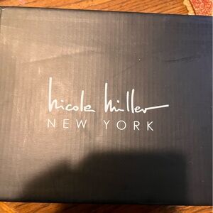 Nicole Miller Black Mules & Clogs